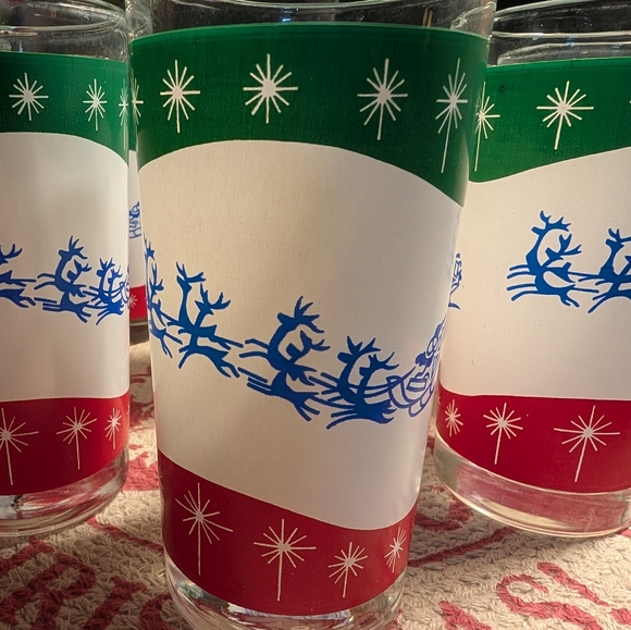 💥SOLD💥Libbey Glassware Up-Up And Away"Set Of 9" - Picture 4 of 6